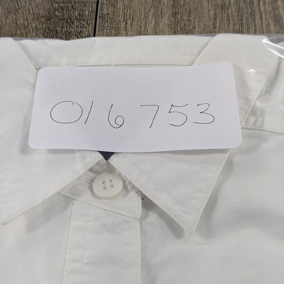 Ex Officio Top Adventure Travel Womens Medium White Button Front Long Sleeve - Picture 10 of 10